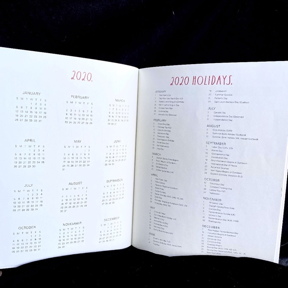 NEW Rae Dunn BUNDLE - 2020 Calendar & Planner! 🥳 - Picture 4 of 8